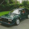 Green Lancia Car Diamond Painting