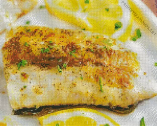 Grilled Haddock Diamond Painting