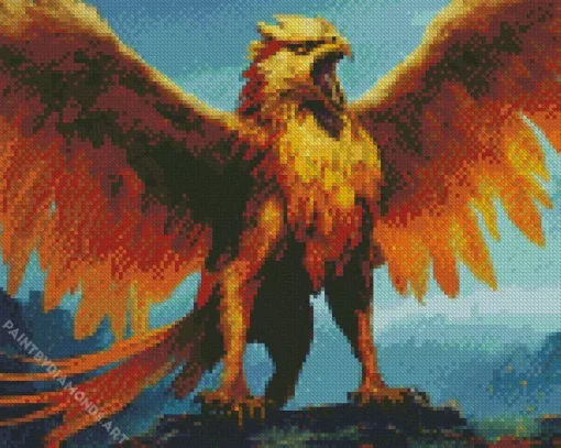 Gryphon Eagle Art Diamond Painting