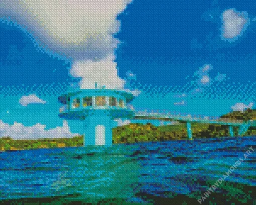 Guam Fish Eye Park Diamond Painting