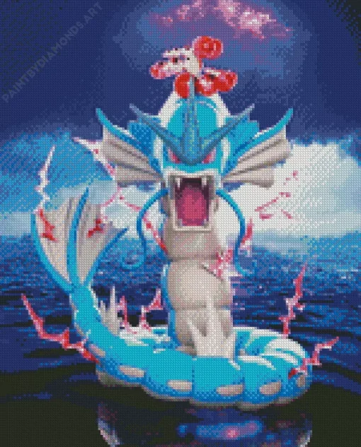 Gyarados Pokemon Diamond Painting