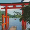 Hakone Shinto Shrine Diamond Painting