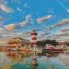 Harbour Town Lighthouse Diamond Painting