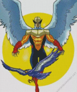 Harvey Birdman Diamond Painting