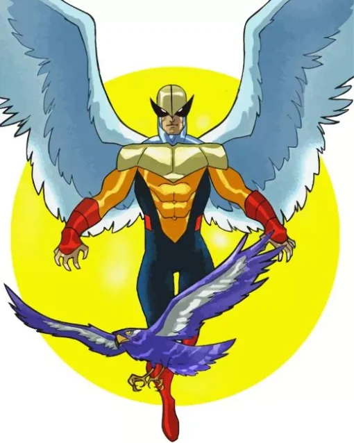 Harvey Birdman Diamond Painting