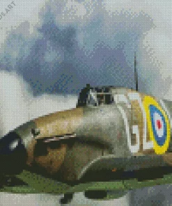 Hawker Hurricane Diamond Painting