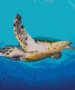 Hawksbill Sea Turtle Diamond Painting