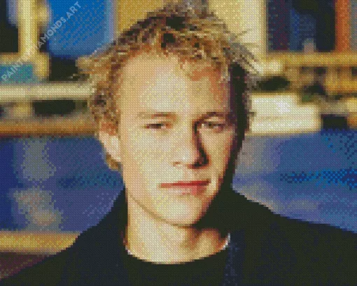 Heath Ledger Diamond Painting