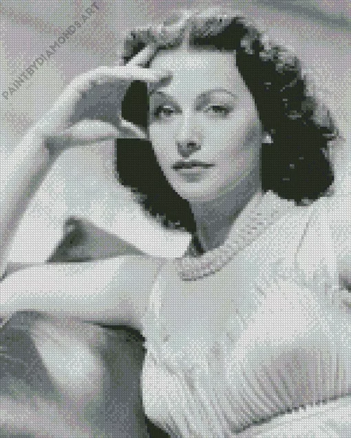 Hedy Lamarr Diamond Painting