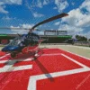 Helicopters Helipad Diamond Painting