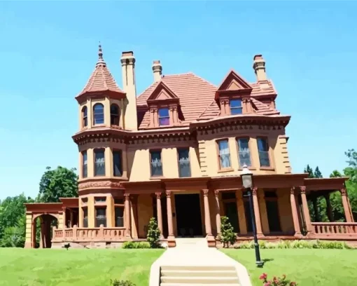 Henry Overholser Mansion Diamond Painting