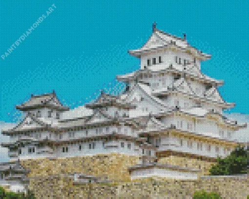 Himeji Castle Diamond Painting