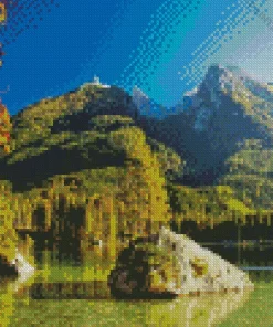 Hintersee Lake Diamond Painting