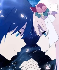 Hiro And Zero Two Diamond Painting