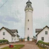 Hirtshals Fyr Lighthouse Diamond Painting