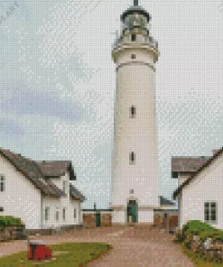 Hirtshals Fyr Lighthouse Diamond Painting