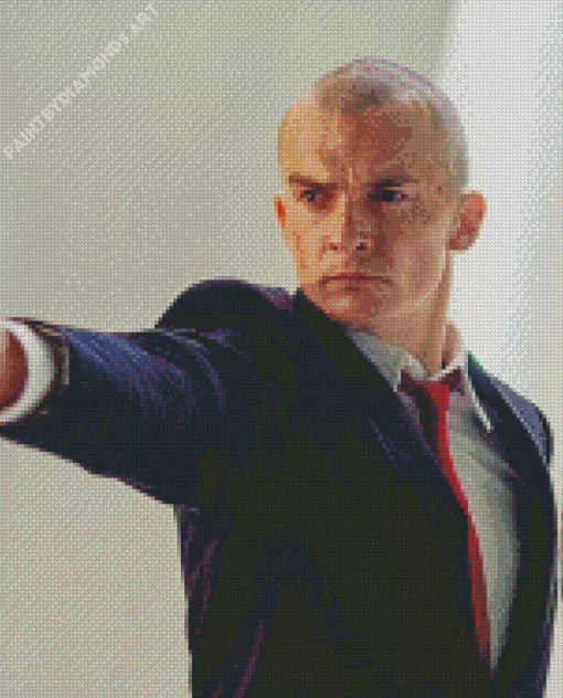 Hitman Rupert Friend Diamond Painting