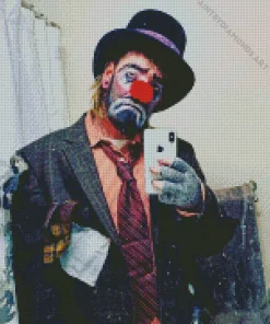 Hobo Clown Diamond Painting