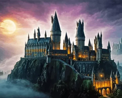 Hogwarts Castle Diamond Painting