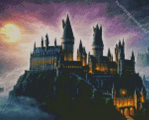 Hogwarts Castle Diamond Painting