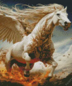 Horse With Wings Diamond Painting