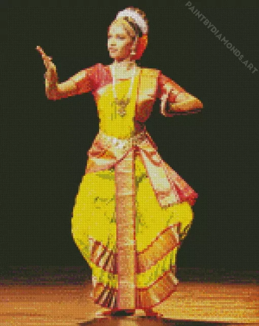 Indian Dancer Diamond Painting