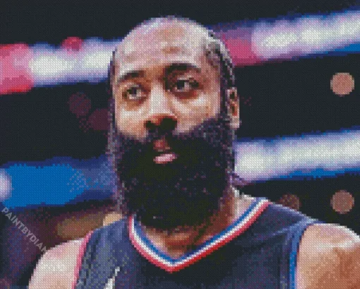 James Harden Diamond Painting