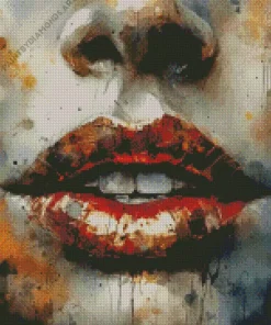 Lips Diamond Painting