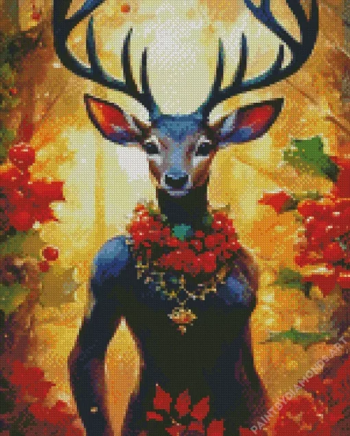 Magical Guardian Deer Diamond Painting