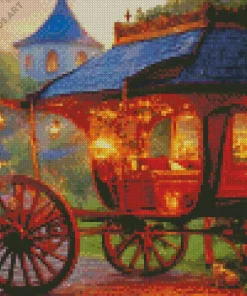 Magical Gypsy Caravan Diamond Painting