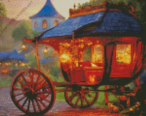 Magical Gypsy Caravan Diamond Painting