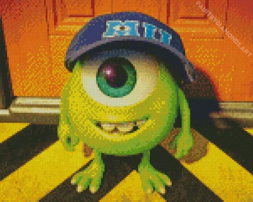 Mike Wazowski Diamond Painting