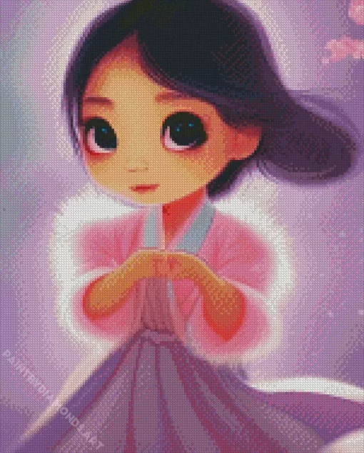 Mulan Baby Diamond Painting