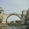 Old Mostar Bridge Diamond Painting