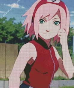 Sakura Haruno Diamond Painting