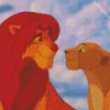 Simba And Nala Art Diamond Painting