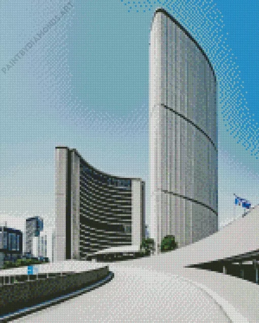 Toronto City Hall Diamond Painting