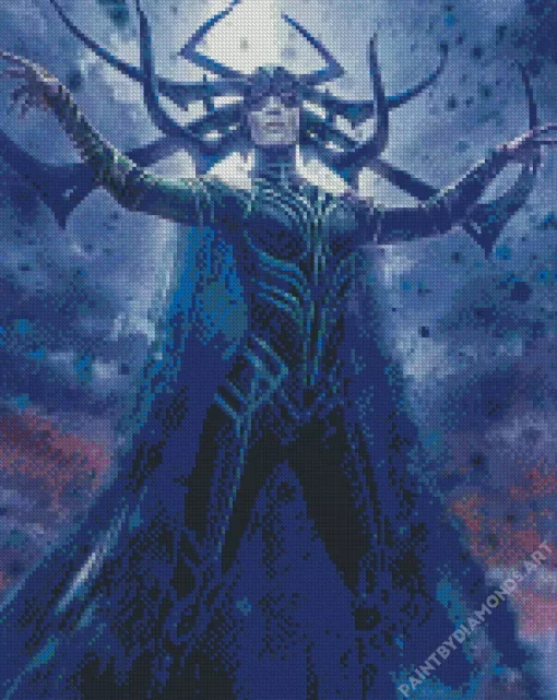 Hela Goddess Of Death Diamond Painting