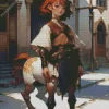 Centaur Girl Diamond Painting