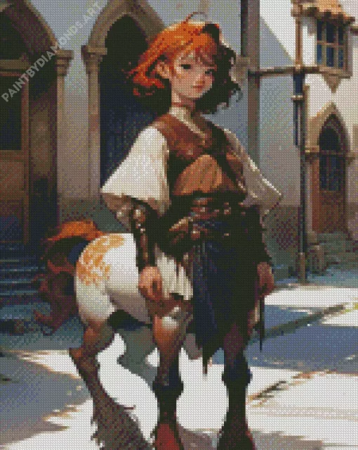 Centaur Girl Diamond Painting