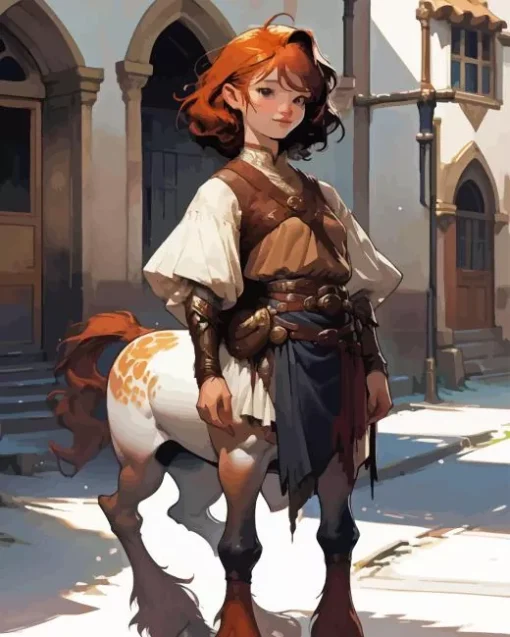 Centaur Girl Diamond Painting