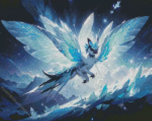 Ice Phoenix Diamond Painting