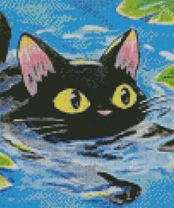 Jiji Cat Diamond Painting