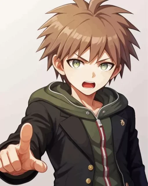 Makoto Naegi Character Diamond Painting