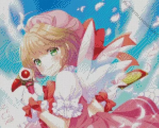 Sakura Kinomoto Diamond Painting