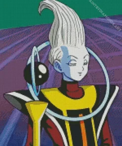 Whis Dragon Ball Diamond Painting