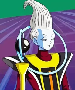 Whis Dragon Ball Diamond Painting