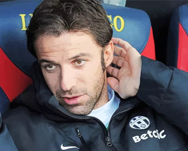 Alessandro Del Piero Player Diamond Paints Alessandro Del Piero Player Diamond Painting