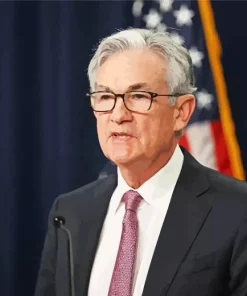 American Jerome Powell Diamond Painting