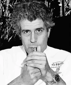 Anthony Bourdain Diamond Painting